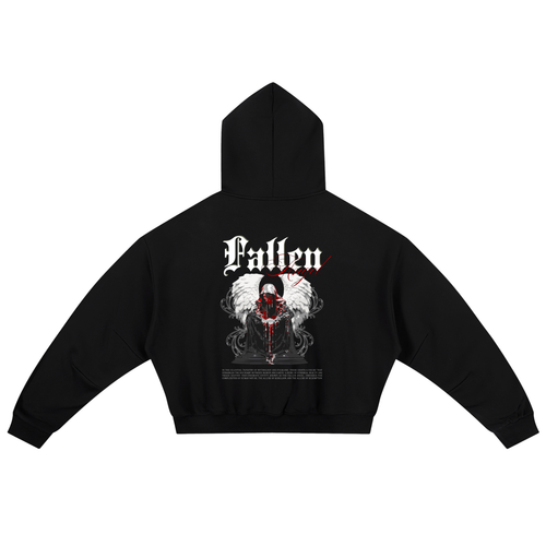 Essential Boxy Darted Sleeve Hoodie