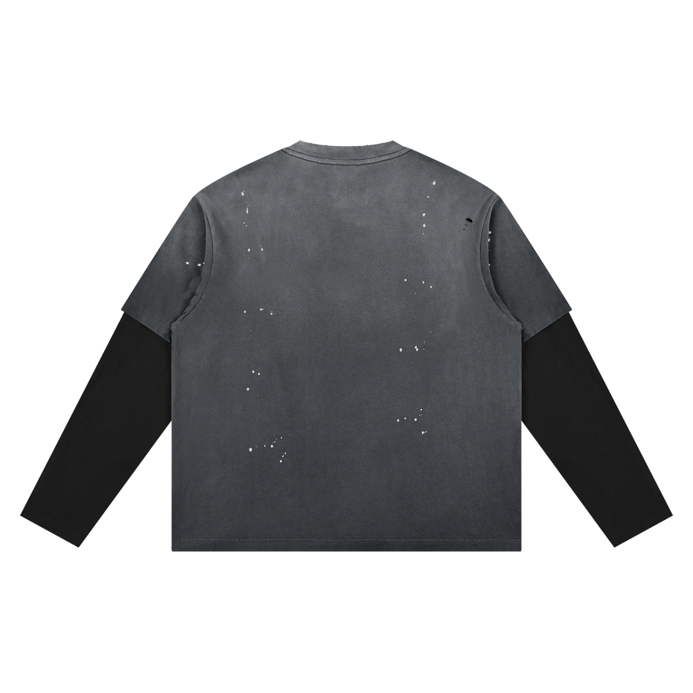 Unisex Vintage Wash Distressed Layer T-Shirt